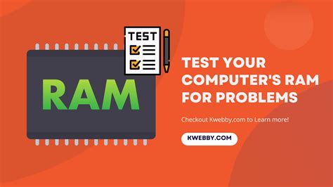 How to Test Your Computer's RAM for Problems .